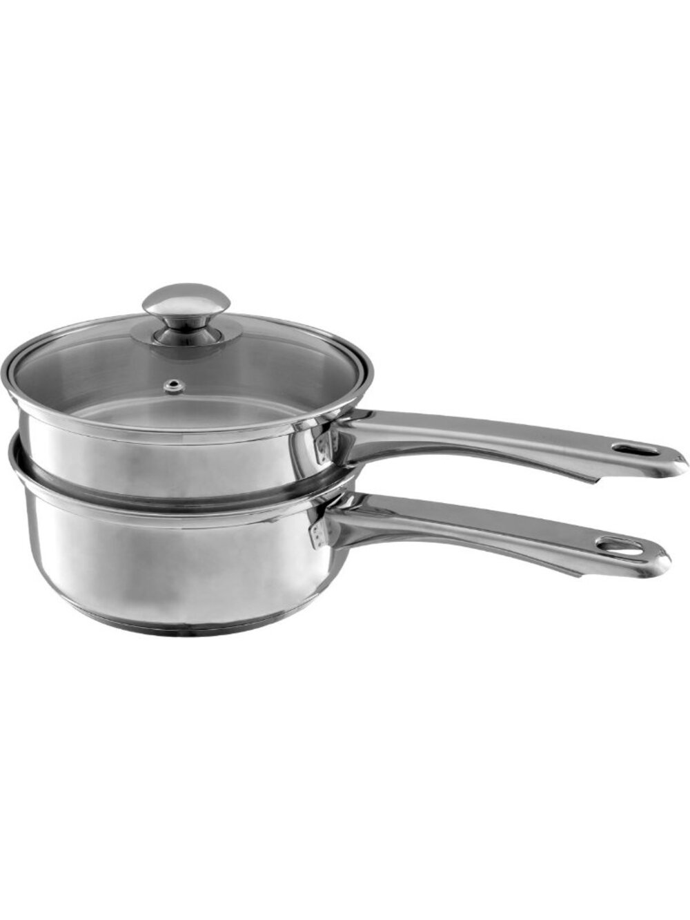 6 Cup Double Boiler Pot Set - Versatile Kitchen Essential for Melting & Cooking